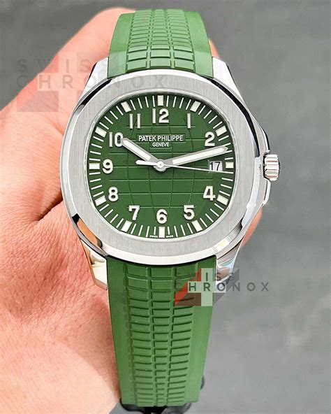 patek 5168g green|patek philippe aquanaut price list.